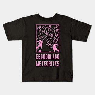 Official "eegooblago meteorites" Meteorite Kids T-Shirt